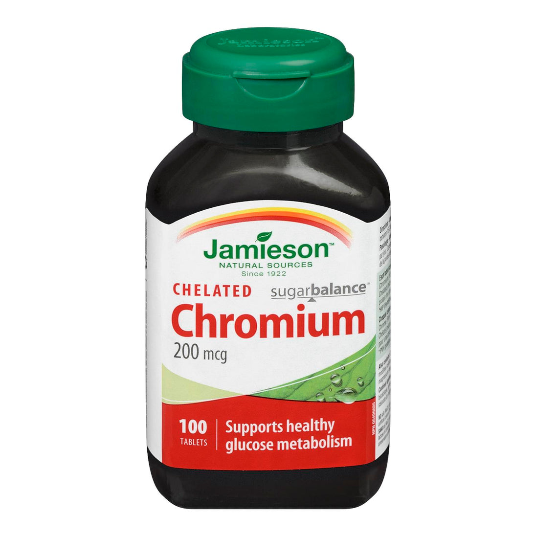 An image of CHROMIUM CHELATE TB 200MCG 100 JAM by Towngate Pharmacy