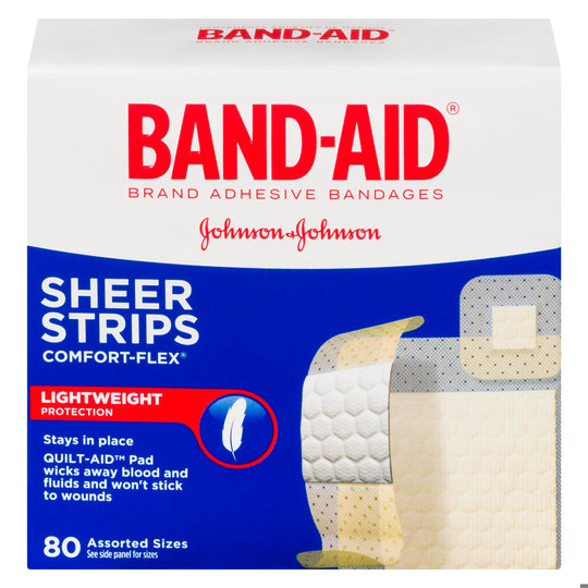 An image of BAND-AID DRESSING PLASTIC 80 by Towngate Pharmacy