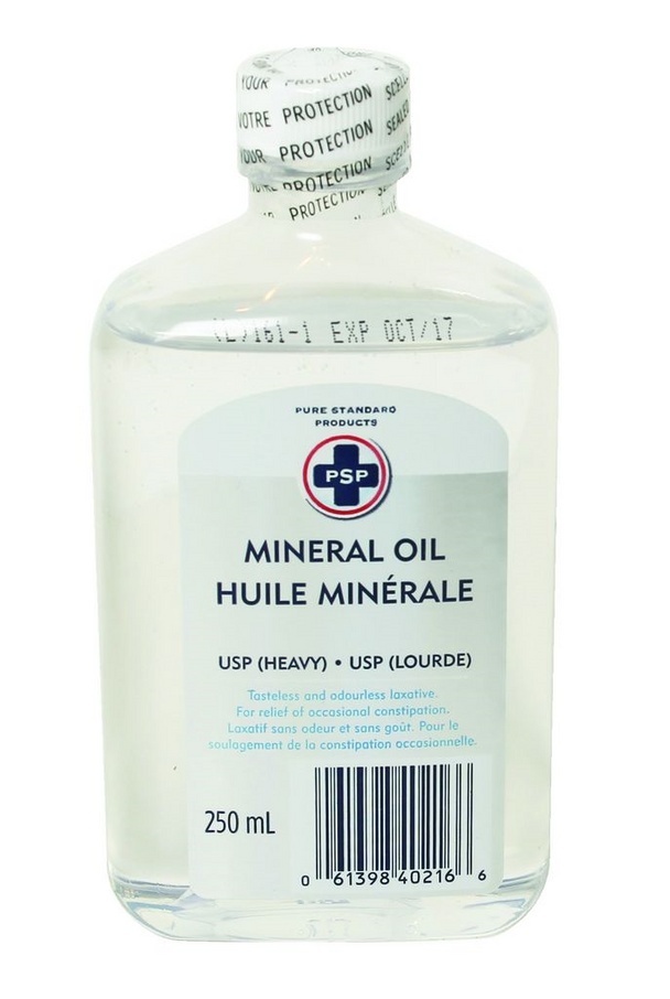 An image of MINERAL OIL HEAVY PSP RWP 250ML by Towngate Pharmacy