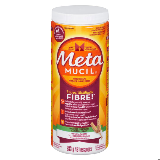 An image of METAMUCIL SMTH TEXT SUGAR FREE UNFLAVORED 283G by Towngate Pharmacy