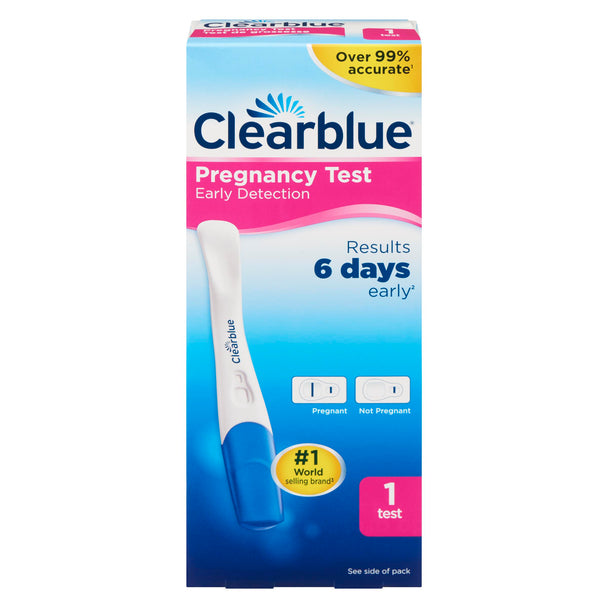 An image of CLEARBLUE EARLY PREGNANCY DETECTION TEST 1 by Towngate Pharmacy